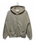 ssstein（シュタイン）の古着「Cotton Cashmere Sweat Zip Hoody」｜グレー