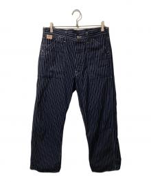 SUGAR CANE（シュガーケーン）の古着「9oz WABASH STRIPE ENGINEER PANTS」｜ネイビー