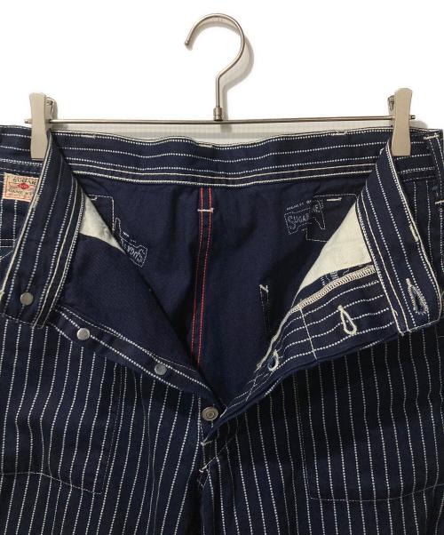SUGAR CANE（シュガーケーン）SUGAR CANE (シュガーケーン) 9oz WABASH STRIPE ENGINEER PANTS ネイビー サイズ:W34の古着・服飾アイテム