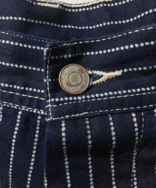 SUGAR CANE（シュガーケーン）SUGAR CANE (シュガーケーン) 9oz WABASH STRIPE ENGINEER PANTS ネイビー サイズ:W34の古着・服飾アイテム