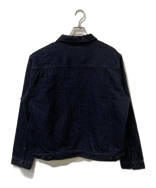 STUDIO D'ARTISAN（ステュディオダルチザン）STUDIO D'ARTISAN (ステュディオダルチザン) SASHIKO DENIMジャケット インディゴ サイズ:42の古着・服飾アイテム