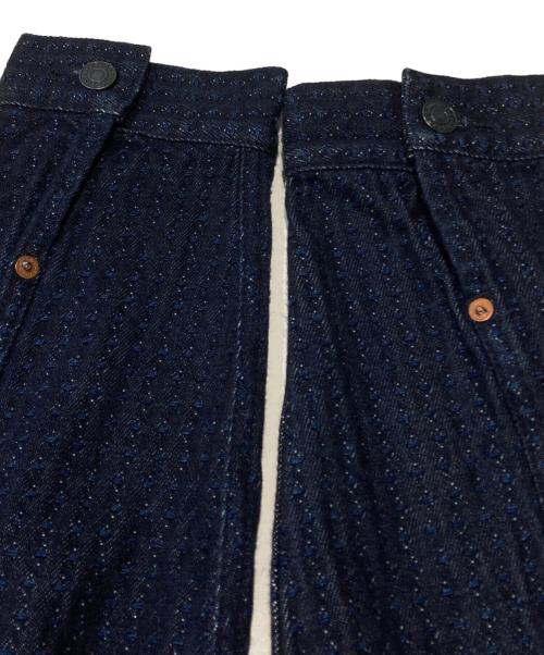 STUDIO D'ARTISAN（ステュディオダルチザン）STUDIO D'ARTISAN (ステュディオダルチザン) SASHIKO DENIMジャケット インディゴ サイズ:42の古着・服飾アイテム