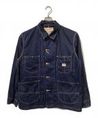 SUGAR CANEシュガーケーン）の古着「9oz. WABASH STRIPE WORK COAT」｜インディゴ