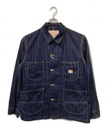 SUGAR CANE（シュガーケーン）の古着「9oz. WABASH STRIPE WORK COAT」｜インディゴ
