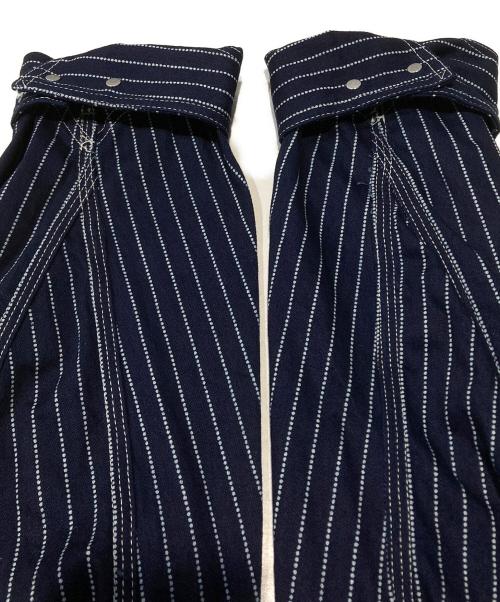 SUGAR CANE（シュガーケーン）SUGAR CANE (シュガーケーン) 9oz. WABASH STRIPE WORK COAT インディゴ サイズ:不明の古着・服飾アイテム