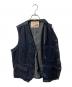 中古・古着 SUGAR CANE (シュガーケーン) 9oz. WABASH STRIPE WORK VEST インディゴ サイズ:42：15000円