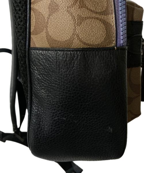 COACH（コーチ）COACH (コーチ) VALE MEDIUM CHARLIE リュック ベージュの古着・服飾アイテム