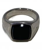 TOM WOODトムウッド）の古着「Cushion Blue Hawk Eye Ring」