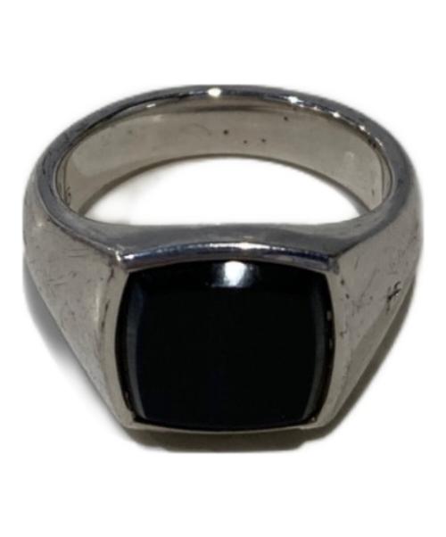 TOM WOOD（トムウッド）TOM WOOD (トムウッド) Cushion Blue Hawk Eye Ring サイズ:10号の古着・服飾アイテム