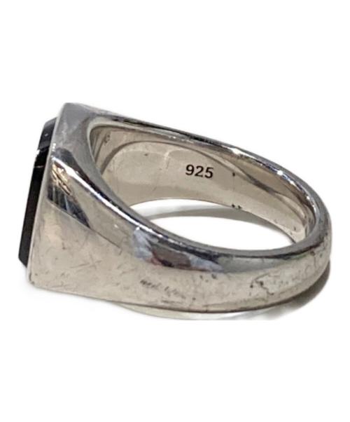 TOM WOOD（トムウッド）TOM WOOD (トムウッド) Cushion Blue Hawk Eye Ring サイズ:10号の古着・服飾アイテム