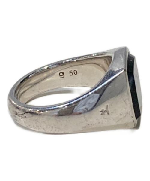 TOM WOOD（トムウッド）TOM WOOD (トムウッド) Cushion Blue Hawk Eye Ring サイズ:10号の古着・服飾アイテム