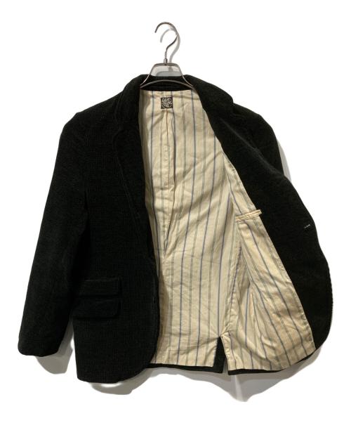 SUGAR CANE（シュガーケーン）SUGAR CANE (シュガーケーン) 14oz. PRINT CORDUROY 3BUTTON JACKET ブラック サイズ:38の古着・服飾アイテム