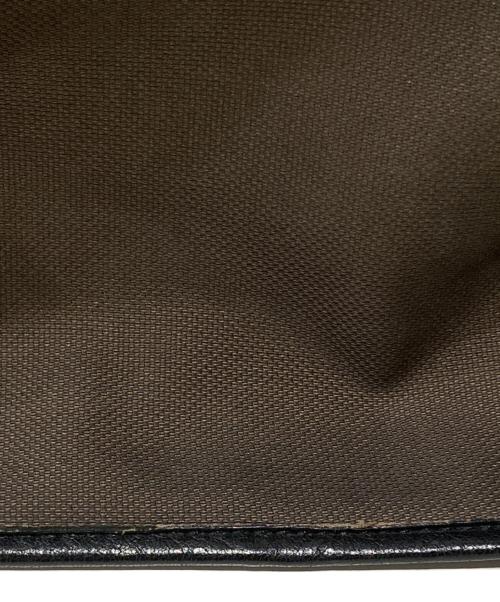 Chloe（クロエ）Chloe (クロエ) キャンバスレザー2WAYバッグ ブラウンの古着・服飾アイテム