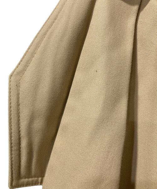 tactor（タクター）TACTOR (タクター) ベルテッドアシンメトリーパンツ ベージュ サイズ:SIZE 1の古着・服飾アイテム
