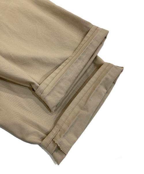 tactor（タクター）TACTOR (タクター) ベルテッドアシンメトリーパンツ ベージュ サイズ:SIZE 1の古着・服飾アイテム
