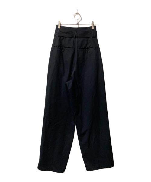 tactor（タクター）TACTOR (タクター) ベルテッドアシンメトリーパンツ ネイビー サイズ:SIZE 1の古着・服飾アイテム