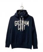 NUMBER (N)INEナンバーナイン）の古着「GOTHAMCITY パーカー」｜ネイビー