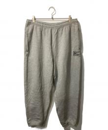 NIKE×stussy（ナイキ×ステューシー）の古着「Fleece Pants」｜グレー