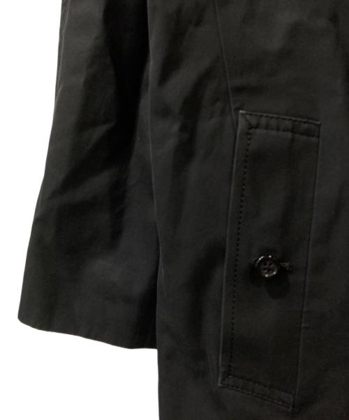 BURBERRY（バーバリー）BURBERRY (バーバリー) 裏地ノバチェック柄ステンカラーコート ブラック サイズ:9の古着・服飾アイテム