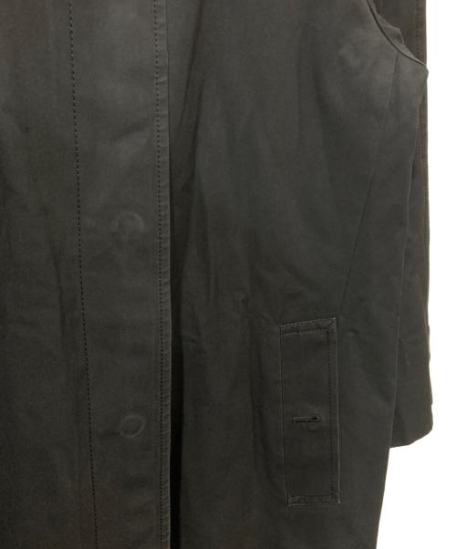 BURBERRY（バーバリー）BURBERRY (バーバリー) 裏地ノバチェック柄ステンカラーコート ブラック サイズ:9の古着・服飾アイテム