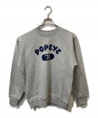POPEYEポパイ）の古着「プリントスウェット」｜グレー