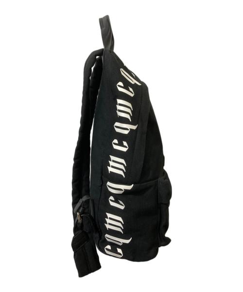 MCQ（マックキュー）MCQ (マックキュー) Repeat Logo Backpack ブラックの古着・服飾アイテム