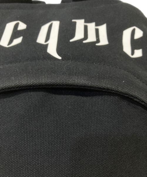 MCQ（マックキュー）MCQ (マックキュー) Repeat Logo Backpack ブラックの古着・服飾アイテム