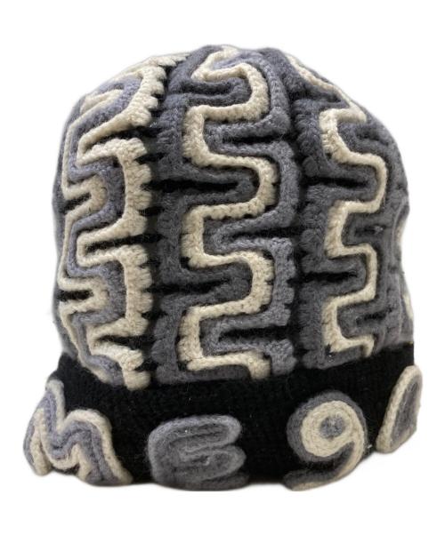 SUPREME（シュプリーム）Supreme (シュプリーム) Yarn Applique Beanie グレーの古着・服飾アイテム