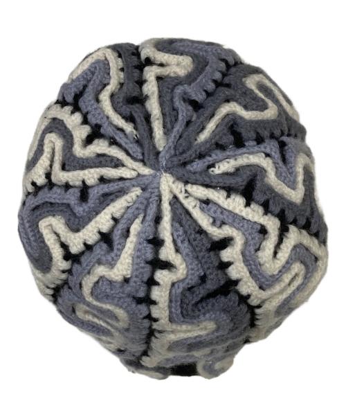 SUPREME（シュプリーム）Supreme (シュプリーム) Yarn Applique Beanie グレーの古着・服飾アイテム