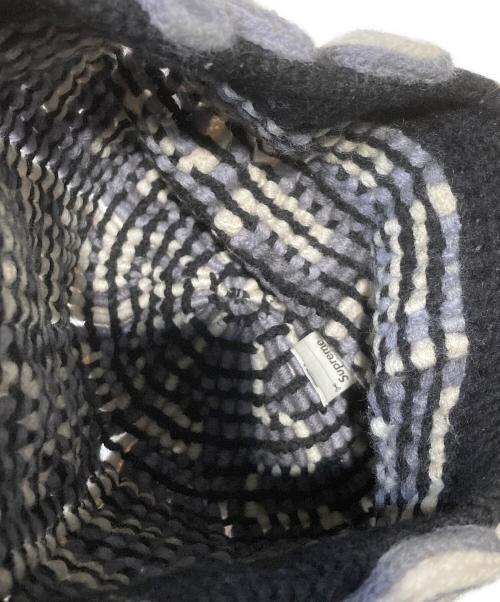 SUPREME（シュプリーム）Supreme (シュプリーム) Yarn Applique Beanie グレーの古着・服飾アイテム