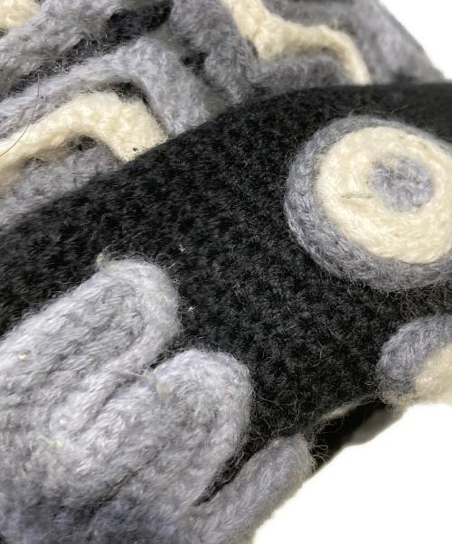 SUPREME（シュプリーム）Supreme (シュプリーム) Yarn Applique Beanie グレーの古着・服飾アイテム