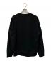 MAISON KITSUNE (メゾンキツネ) FOX HEAD PATCH REGULAR SWEATSHIRT / フォックス ヘッド パッチ レギュラー スウェットシャツ ブラック サイズ:XL：10000円