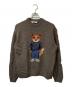 MAISON KITSUNE（メゾンキツネ）の古着「Dressed Fox Intarsia Wool Jumper / ドレスト・フォックス・インターシャ・ウール・ジャンパー」｜ブラウン
