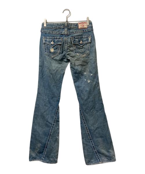 TRUE RELIGION（トゥルー レリジョン）TRUE RELIGION (トゥルー レリジョン) JOEY BIG 7 フレアデニム インディゴ サイズ:SIZE W26の古着・服飾アイテム