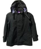 THE NORTHFACE PURPLELABELザ・ノースフェイス パープルレーベル）の古着「フード付ステンカラーコート」｜ブラック