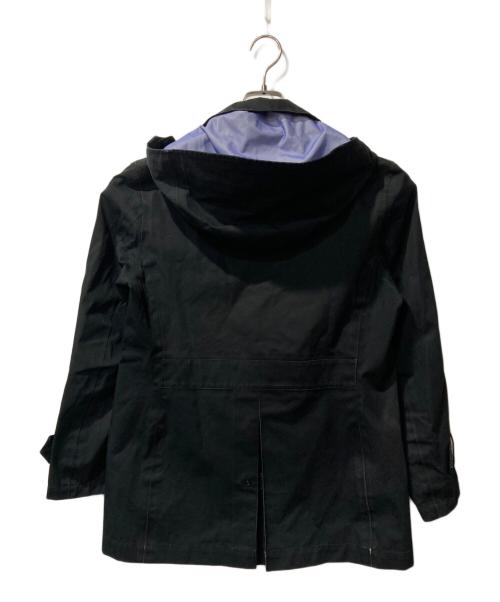 THE NORTHFACE PURPLELABEL（ザ・ノースフェイス パープルレーベル）THE NORTHFACE PURPLELABEL (ザ・ノースフェイス パープルレーベル) フード付ステンカラーコート ブラック サイズ:Sの古着・服飾アイテム
