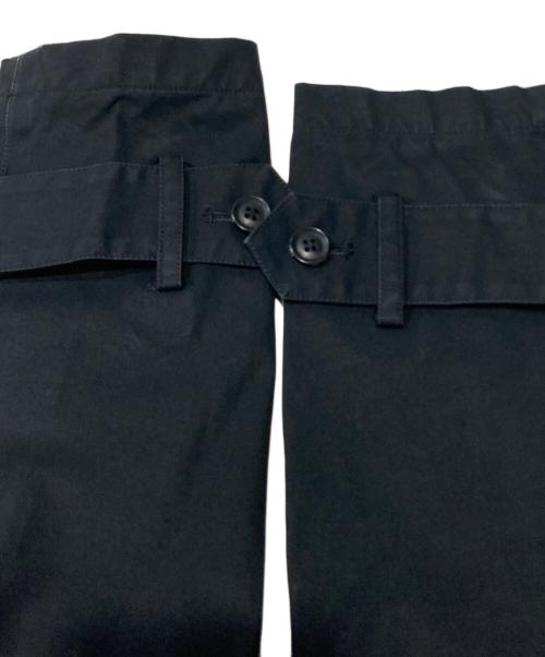 THE NORTHFACE PURPLELABEL（ザ・ノースフェイス パープルレーベル）THE NORTHFACE PURPLELABEL (ザ・ノースフェイス パープルレーベル) フード付ステンカラーコート ブラック サイズ:Sの古着・服飾アイテム