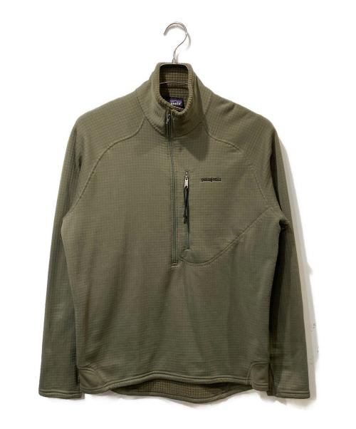 Patagonia（パタゴニア）Patagonia (パタゴニア) 00s レギュレーターR1 フラッシュプルオーバー カーキ サイズ:Mの古着・服飾アイテム