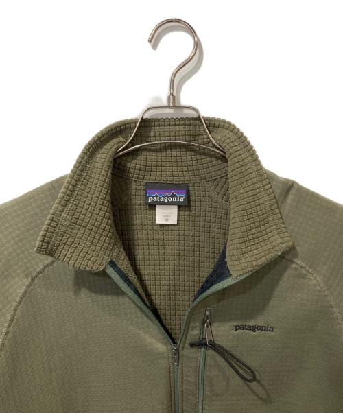 Patagonia（パタゴニア）Patagonia (パタゴニア) 00s レギュレーターR1 フラッシュプルオーバー カーキ サイズ:Mの古着・服飾アイテム