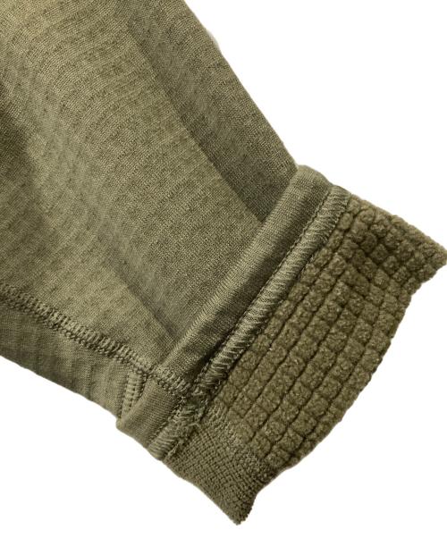 Patagonia（パタゴニア）Patagonia (パタゴニア) 00s レギュレーターR1 フラッシュプルオーバー カーキ サイズ:Mの古着・服飾アイテム