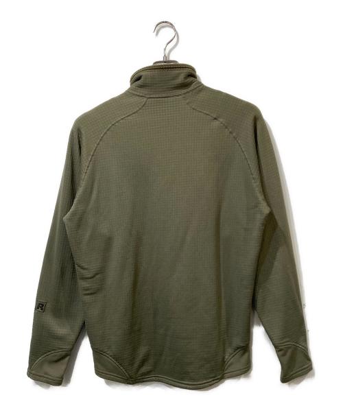 Patagonia（パタゴニア）Patagonia (パタゴニア) 00s レギュレーターR1 フラッシュプルオーバー カーキ サイズ:Mの古着・服飾アイテム