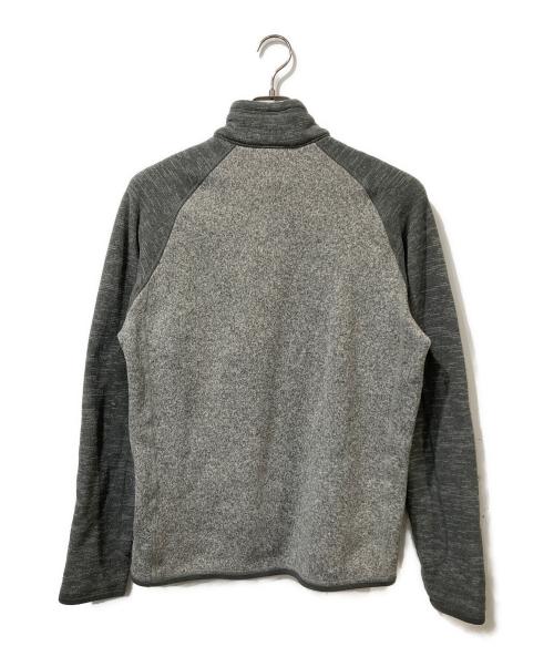 Patagonia（パタゴニア）Patagonia (パタゴニア) 刺繍入りベターセーター グレー サイズ:Mの古着・服飾アイテム
