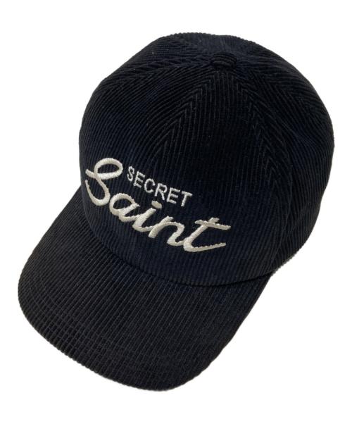 SAINT MICHAEL（セントマイケル）SAINT MICHAEL (セントマイケル) 2AW CORDURO CAP ブラックの古着・服飾アイテム