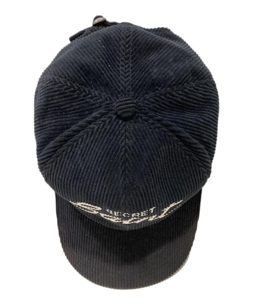 SAINT MICHAEL（セントマイケル）SAINT MICHAEL (セントマイケル) 2AW CORDURO CAP ブラックの古着・服飾アイテム