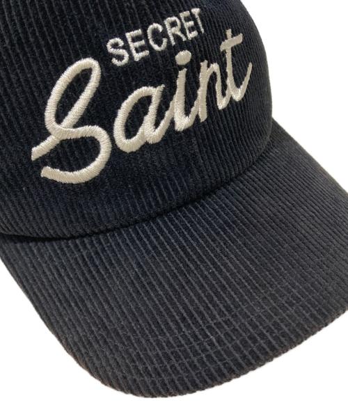 SAINT MICHAEL（セントマイケル）SAINT MICHAEL (セントマイケル) 2AW CORDURO CAP ブラックの古着・服飾アイテム