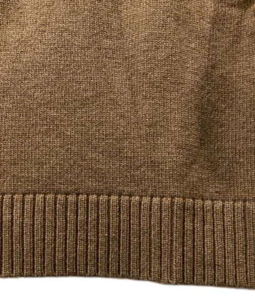 MaxMara（マックスマーラ）MaxMara (マックスマーラ) AMPEX カシミア混クルーセーター ブラウン サイズ:Mの古着・服飾アイテム
