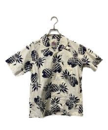 Duke Kahanamoku（デュークカハナモク）の古着「HAWAIIAN SHIRT」｜ホワイト