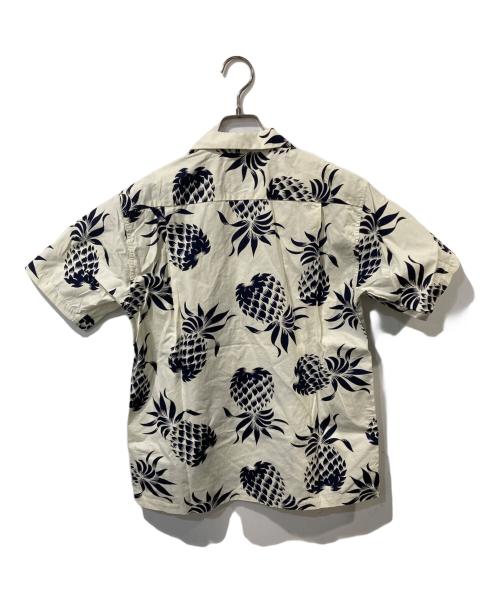 Duke Kahanamoku（デュークカハナモク）Duke Kahanamoku (デュークカハナモク) HAWAIIAN SHIRT ホワイト サイズ:Ｓの古着・服飾アイテム