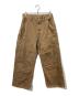 FIFTH GENERAL STORE（フィフスジェネラルストア）の古着「Distressed Double Knee Pants」｜ブラウン