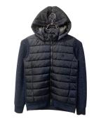 BLACK LABEL CRESTBRIDGEブラックレーベル クレストブリッジ）の古着「中綿ジャケット」｜ネイビー